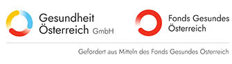Logo Gesundheit Österreich GmbH und Logo Fonds Gesundes Österreich